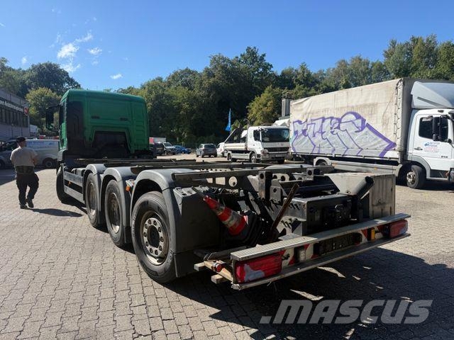 MAN 35.440. 8x4 org 335 Tkm mit Nebenantrieb Scheckh Camiones chasis
