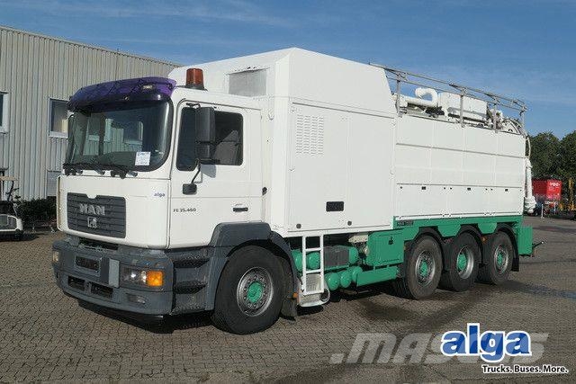 MAN 35.464 FVNLC 8x2, Müller-Fatmaster, Saugaufbau 組合/真空油槽車
