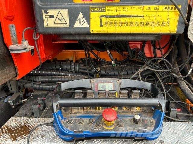 MAN 35.500 TGS Abroller mit Fassi F315RA.2.26 Kran Tovornjaki z žerjavom