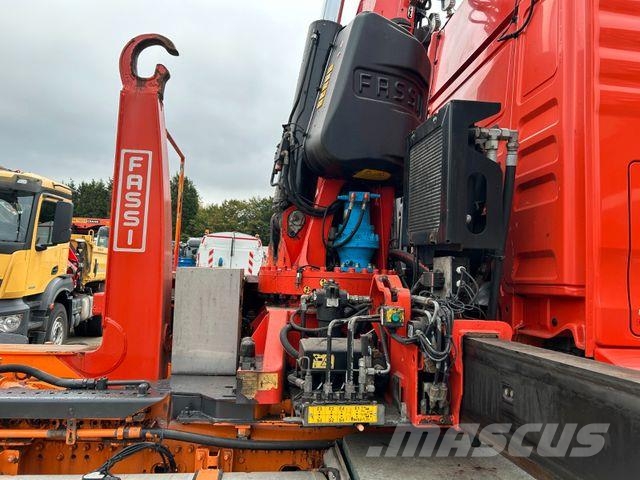 MAN 35.500 TGS Abroller mit Fassi F315RA.2.26 Kran Tovornjaki z žerjavom