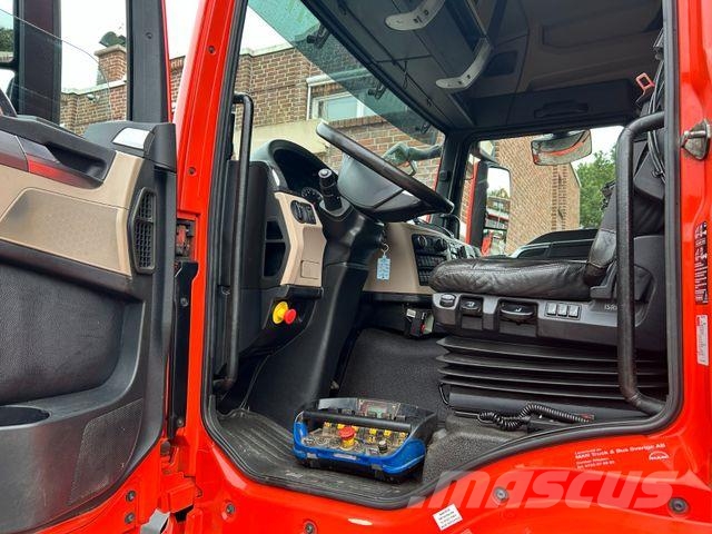 MAN 35.500 TGS Abroller mit Fassi F315RA.2.26 Kran Tovornjaki z žerjavom