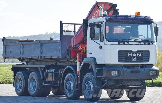 MAN 41.460 * KRAN * 8x8 ! TOPZUSTAND Автокранове