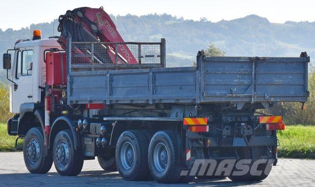 MAN 41.460 * KRAN * 8x8 ! TOPZUSTAND Автокранове