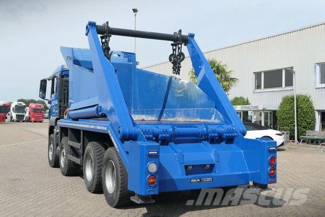 MAN 41.480 TGS 8x4, gr. Federpaket, 37tkm, 4-Achser Cable lift demountable trucks