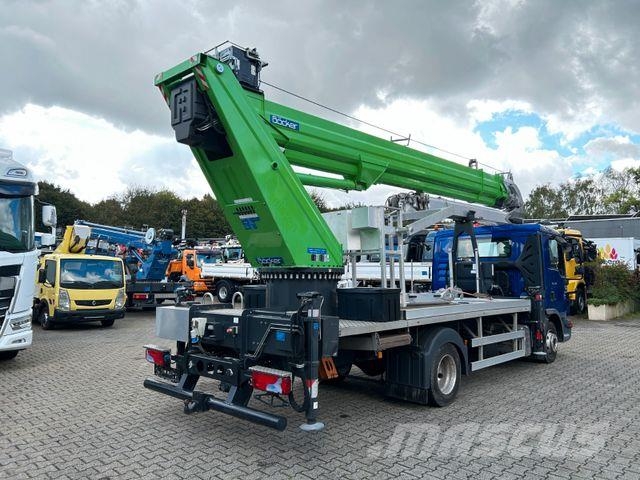 MAN 7.180 mit Böcker Dachdeckerkran bis 37 m 37-4000 Kranwagen