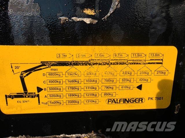 MAN 8.224 4x4 Palfinger Camiones grúa