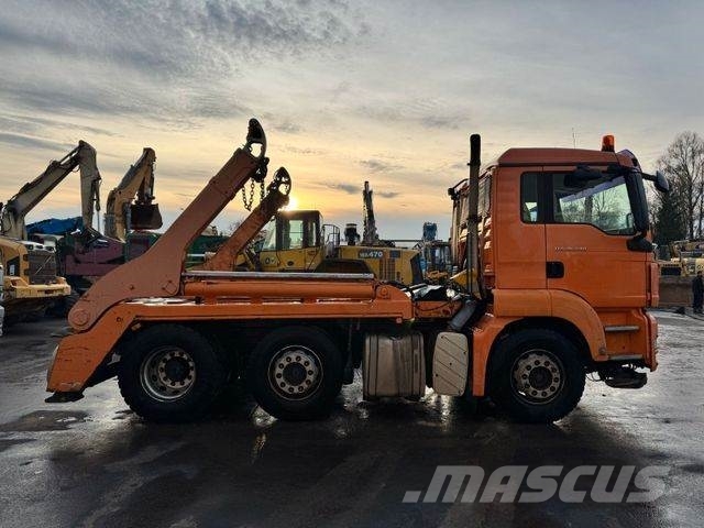MAN Absetzkipper MAN TGS 24.440 **EZ. 2009 *356155KM Cable lift demountable trucks