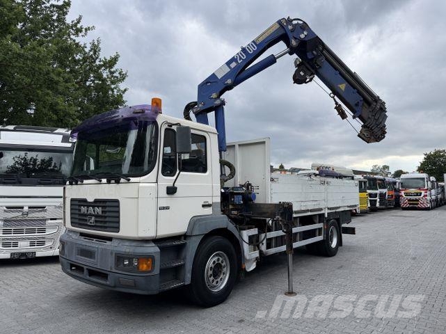 MAN F2000 19.314 Kran HMF 2000 bis 23 Meter Бордови