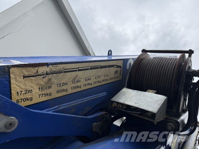 MAN F2000 19.314 Kran HMF 2000 bis 23 Meter Бордови