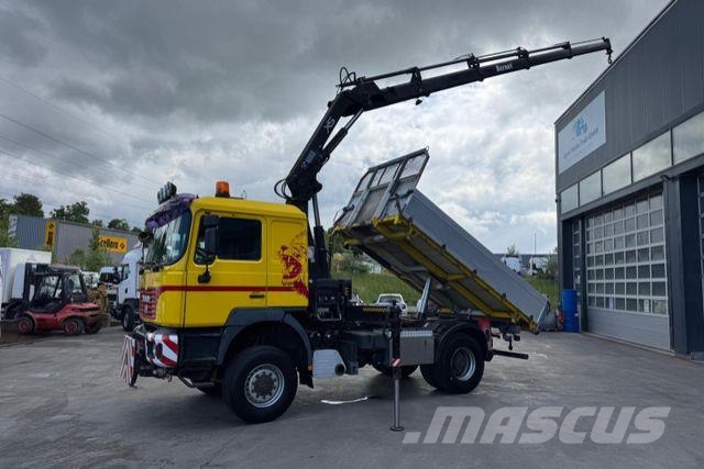 MAN F2000 19.464 4x4 Hiab 166-4 Smagās mašīnas ar celtni