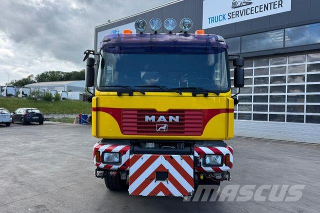 MAN F2000 19.464 4x4 Hiab 166-4 Smagās mašīnas ar celtni