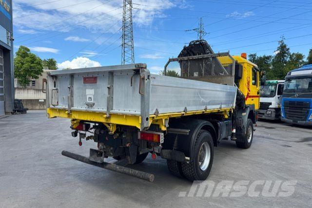 MAN F2000 19.464 4x4 Hiab 166-4 Smagās mašīnas ar celtni