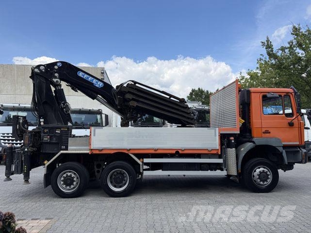 MAN F2000 28.414 6X4 Effer 685 Montagekran 33 Meter Camiones grúa