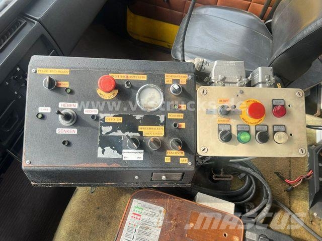MAN F8 Winterdienst Räumschild Tankbilar