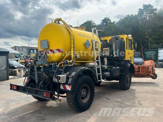 MAN F8 Winterdienst Räumschild Tankbilar