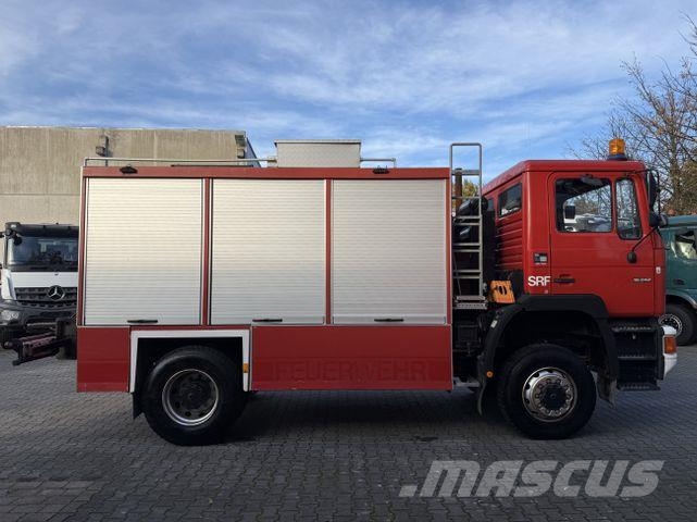 MAN F90 16.242 4X4 / Feuerwehr Pojazdy pod zabudowę
