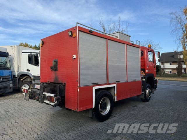 MAN F90 16.242 4X4 / Feuerwehr Pojazdy pod zabudowę