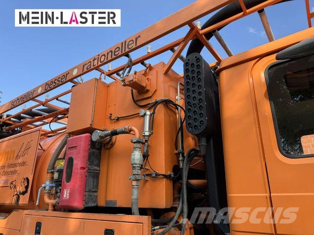 MAN FE 410 Assmann Saug HD Spüler Recycling + FB. Kombinētās vakumsūkņa mašīnas