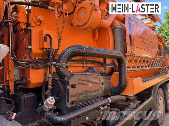 MAN FE 410 Assmann Saug HD Spüler Recycling + FB. Kombinētās vakumsūkņa mašīnas