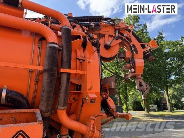 MAN FE 410 Assmann Saug HD Spüler Recycling + FB. Kombinētās vakumsūkņa mašīnas