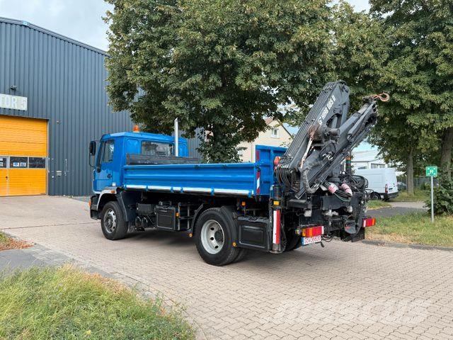 MAN L82 - 15.220 - 279 Tkm - Kipper - Kran Truck mounted cranes