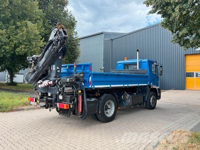MAN L82 - 15.220 - 279 Tkm - Kipper - Kran Truck mounted cranes