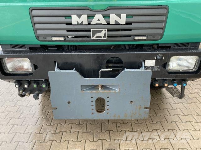 MAN LE 10.220 4x4 BB | 3x Sitze*Schild &amp; Hydraulik Savivarčių priekabų vilkikai