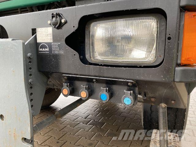 MAN LE 10.220 4x4 BB | 3x Sitze*Schild &amp; Hydraulik Savivarčių priekabų vilkikai