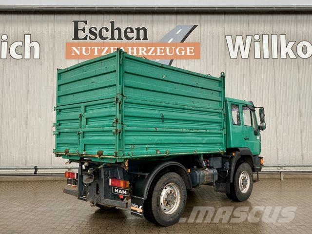 MAN LE 10.220 4x4 BB | 3x Sitze*Schild &amp; Hydraulik Savivarčių priekabų vilkikai