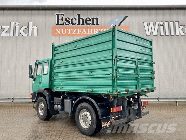 MAN LE 10.220 4x4 BB | 3x Sitze*Hydraulik &amp; Schild Savivarčių priekabų vilkikai