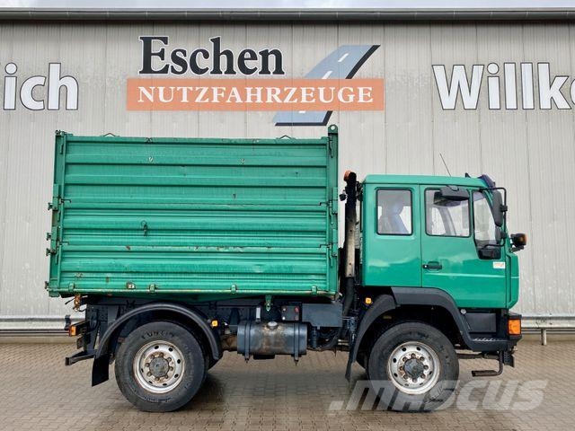 MAN LE 10.220 4x4 BB | 3x Sitze*Hydraulik &amp; Schild Savivarčių priekabų vilkikai