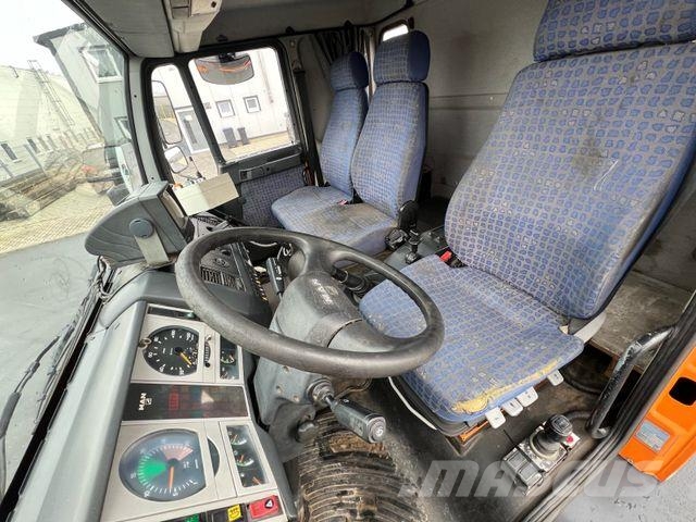 MAN LE 280B 4x4 Abrollkipper/ATLAS/ARK144T/AC/9720kg Camion ampliroll