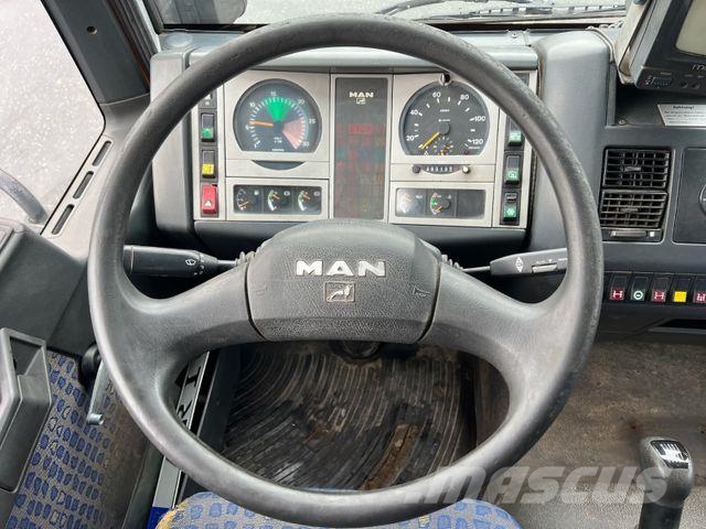 MAN LE 280B 4x4 Abrollkipper/ATLAS/ARK144T/AC/9720kg Camion ampliroll