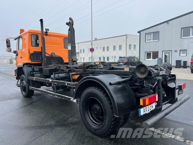 MAN LE 280B 4x4 Abrollkipper/ATLAS/ARK144T/AC/9720kg Camion ampliroll