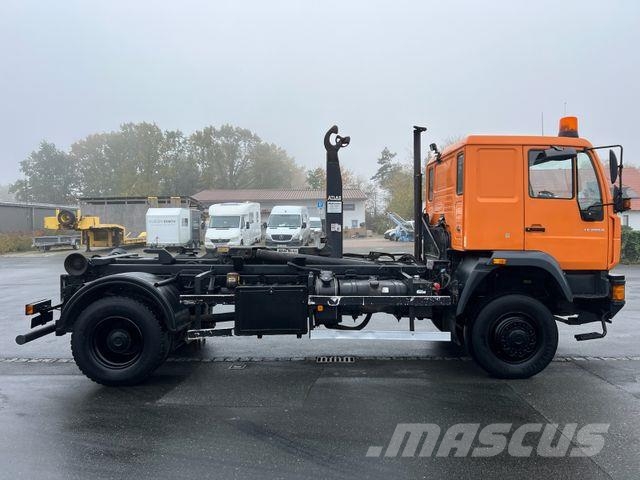 MAN LE 280B 4x4 Abrollkipper/ATLAS/ARK144T/AC/9720kg Camion ampliroll