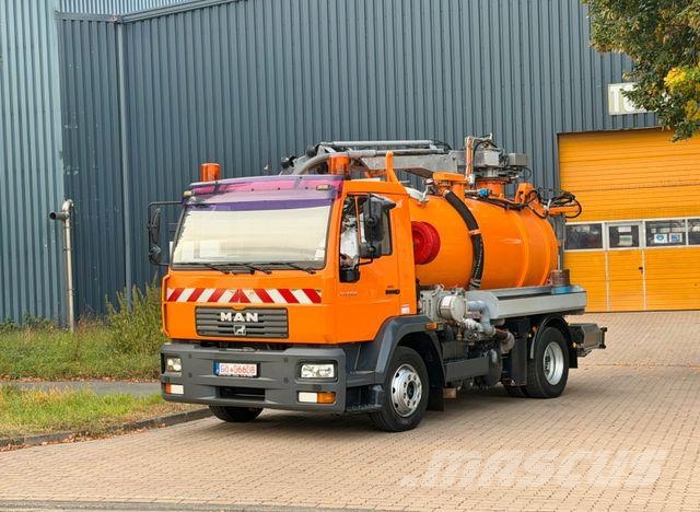 MAN LE220B - 176 TKm - Saugwagen Kombiji / vakuumski kamioni