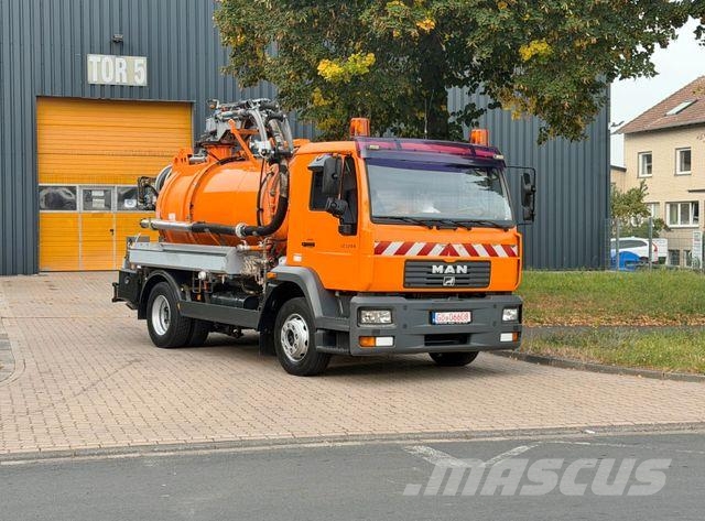 MAN LE220B - 176 TKm - Saugwagen Kombiji / vakuumski kamioni