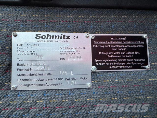 MAN ME 14.250 - Rüstwagen RW2 - 4x4 - 9989 Km Други