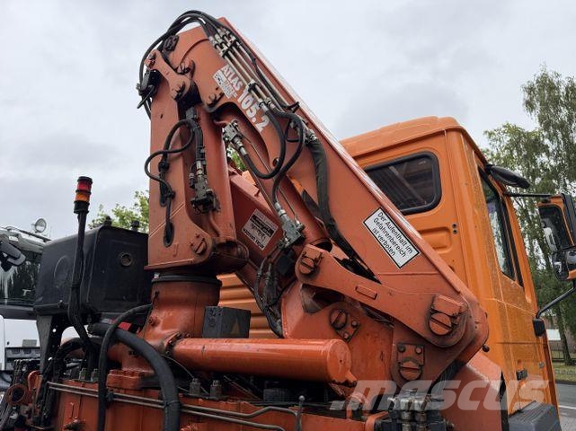MAN ME 18.250 4X4 Kipper mit Kran Atlas 105.2 Kranwagen