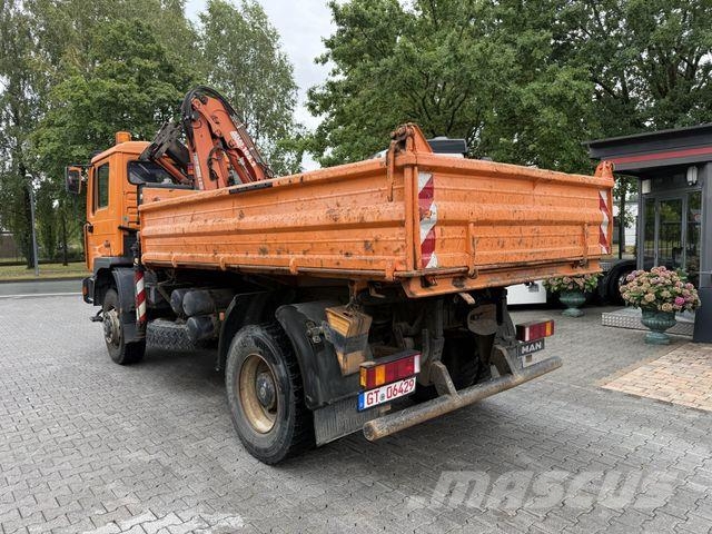 MAN ME 18.250 4X4 Kipper mit Kran Atlas 105.2 Kranwagen