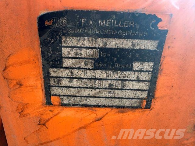 MAN MEILLER AK12 ZU VERKAUFEN Lanový nosič kontajnerov