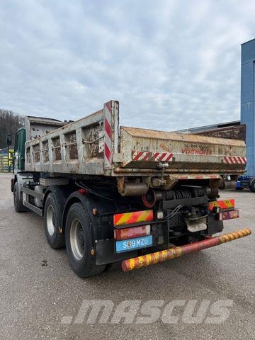 MAN ÖAF 30-414 FLNC 6X2 ABROLLK. BLATT LUFT ABS KLIM Camion benne