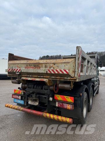 MAN ÖAF 30-414 FLNC 6X2 ABROLLK. BLATT LUFT ABS KLIM Camion benne