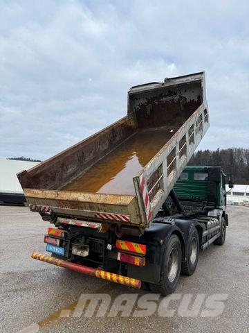 MAN ÖAF 30-414 FLNC 6X2 ABROLLK. BLATT LUFT ABS KLIM Camion benne