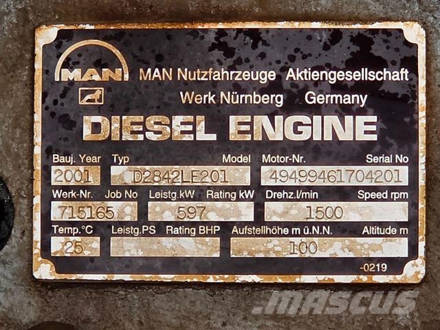 MAN Polyma Strom 600KVA 4x4 Drugi tovornjaki