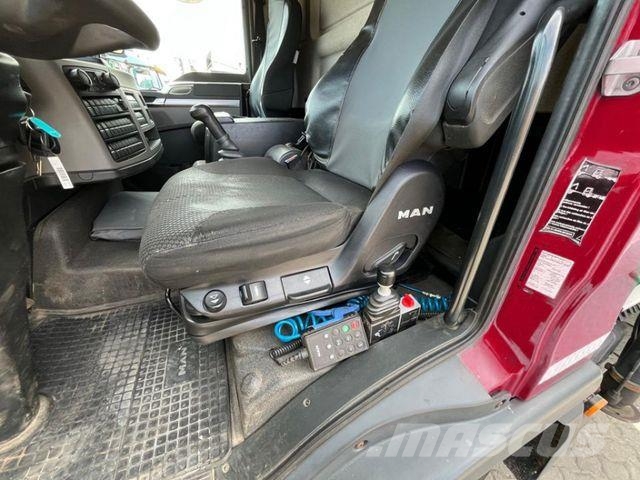 MAN TG-L 8.190.4x2 BL 2-Achs Kipper Kran Hiab 078+Gr Camiones bañeras basculantes o volquetes