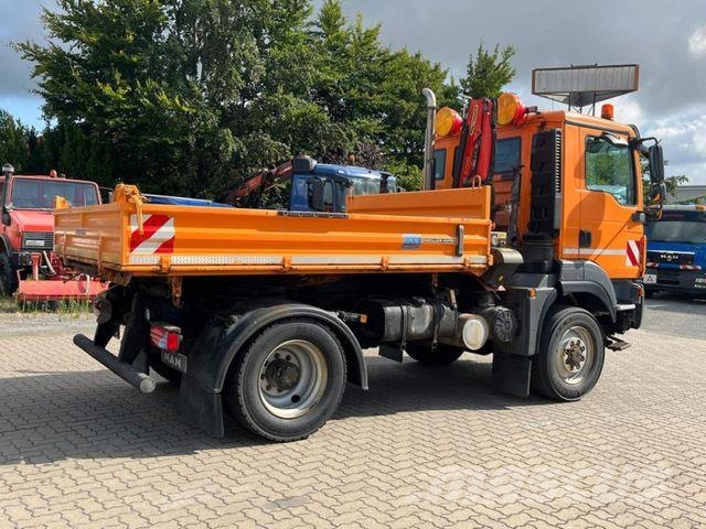MAN TG-M 13.290 4x4 BL 2-Achs Allradkipper Kran Palf Tipper trucks