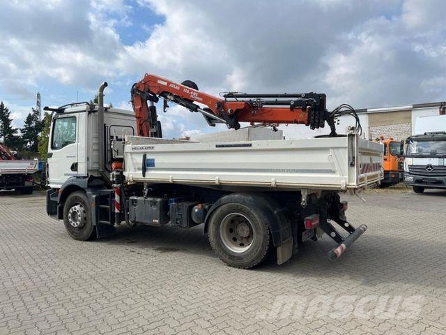 MAN TG-M 18.320 4x2 2-Achs Kipper Kran Atlas 116.4RC Camiones bañeras basculantes o volquetes