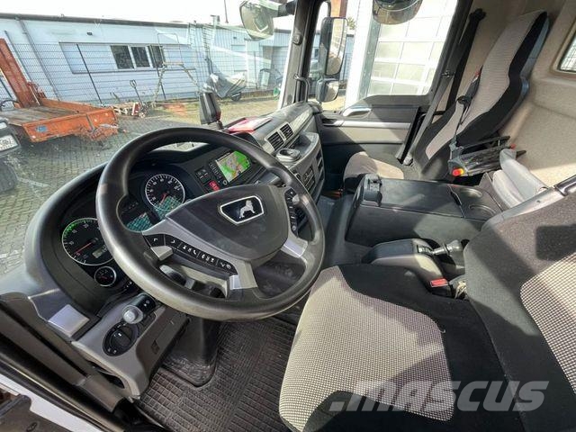 MAN TG-M 18.320 4x2 2-Achs Kipper Kran Hiab 118X-HID Billenő teherautók