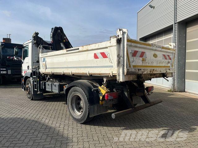 MAN TG-M 18.320 4x2 2-Achs Kipper Kran Hiab 118X-HID Billenő teherautók
